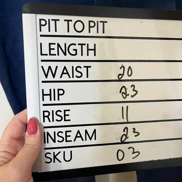 Chico's Dark Blue Jeggings sz 3 16/18 stretch pants pull on denim look - Picture 4 of 5